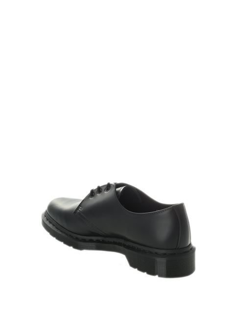 derby 1461 smooth mono nero  DR. MARTENS | 1461 MONOSMOOTH-BLACK